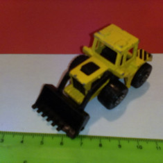 bnk jc Matchbox - Tractor Shovel - incarcator frontal - galben