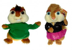 Jucarie din plus Alvin The Chipmunks 25 cm foto