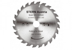 Disc taiere lemn pentru ferastrau circular Stern SBT160/24 foto