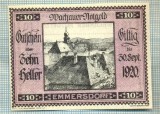 A1959 BANCNOTA NOTGELD- AUSTRIA-10 HELLER -1920-SERIA FARA-starea care se vede