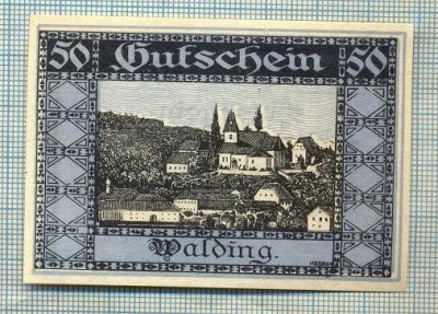A1920 BANCNOTA NOTGELD- AUSTRIA-50 (HELLER) - 1920 -SERIA FARA -starea se vede foto