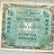 A1855 BANCNOTA- GERMANIA OCUPATIE ALIATA-1/2 MARK -1944 -SERIA-starea se vede