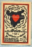 A1905 BANCNOTA NOTGELD- AUSTRIA-25 (HELLER) - 1920 -SERIA FARA -starea se vede