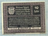 A1969 BANCNOTA NOTGELD- AUSTRIA-10 HELLER -1920-SERIA FARA-starea care se vede