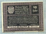 A1969 BANCNOTA NOTGELD- AUSTRIA-10 HELLER -1920-SERIA FARA-starea care se vede