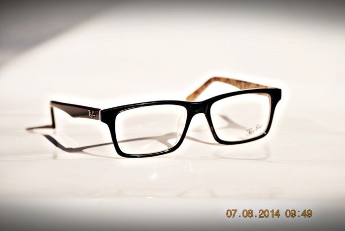 Rame de ochelari ray ban RB5278 negru cu print pe interior foto mare Rame de ochelari ray ban RB5278 negru cu print pe interior foto mare