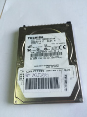 HDD IDE defect Toshiba 80GB mk8032gax Y6BNF8OGS825 click of death foto