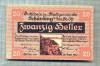 A1948 BANCNOTA NOTGELD- AUSTRIA-20 HELLER -1920-SERIA FARA-starea care se vede