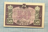 A1916 BANCNOTA NOTGELD- AUSTRIA-50 HELLER - 1920 -SERIA FARA -starea se vede