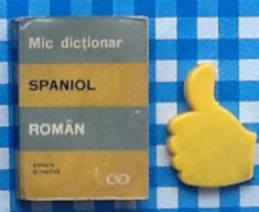 Mic dictionar spaniol roman Maria Radovici foto