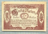 A1990 BANCNOTA NOTGELD- AUSTRIA-10 HELLER -1920-SERIA FARA-starea care se vede