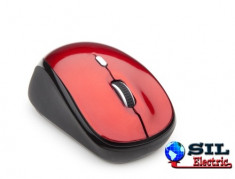 Mouse fara fir 2.4GHz rosu Roly NGS foto