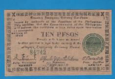 Filipine 10 pesos 1944 2 foto