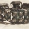 BRATARA argint FRANTA 1900 art nouveau SPLENDIDA delicata DE EFECT finuta RARA