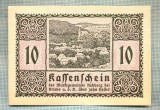 A2114 BANCNOTA NOTGELD- AUSTRIA 10 HELLER -1920-SERIA FARA-starea care se vede