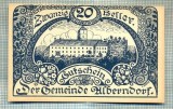 A2037 BANCNOTA NOTGELD- AUSTRIA-20 HELLER -1920-SERIA FARA-starea care se vede