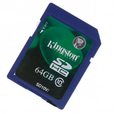 Card Kingston SD 64GB foto