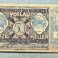 A2082 BANCNOTA NOTGELD- AUSTRIA 50 HELLER -1920-SERIA FARA-starea care se vede