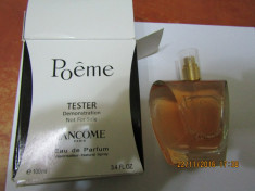 PARFUM TESTER LANCOME POEME -100 ML ---SUPER PRET! foto