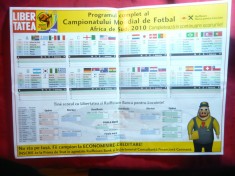 Programul complet al Campionatului Mondial Fotbal Africa de Sud 2010 foto