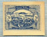 A2004 BANCNOTA NOTGELD- AUSTRIA-20 HELLER -1920-SERIA FARA-starea care se vede