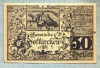 A2038 BANCNOTA NOTGELD- AUSTRIA-50 HELLER -1921-SERIA FARA-starea care se vede