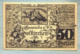 A2038 BANCNOTA NOTGELD- AUSTRIA-50 HELLER -1921-SERIA FARA-starea care se vede