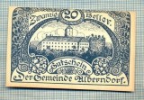 A2145 BANCNOTA NOTGELD- AUSTRIA 20 HELLER -1920-SERIA FARA-starea care se vede