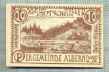 A2105 BANCNOTA NOTGELD- AUSTRIA 10 HELLER -1920-SERIA FARA-starea care se vede