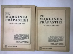 Pe marginea prapastiei 21-23 ianuarie 1941 {2 volume} foto