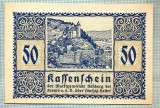 A2119 BANCNOTA NOTGELD- AUSTRIA 50 HELLER -1920-SERIA FARA-starea care se vede