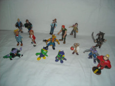 Disney - 15 figurine - Bullyland - ET, Piratii Caraibe, Mice - Mars, Astroniks foto