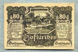 A2036 BANCNOTA NOTGELD- AUSTRIA-80 HELLER -1920-SERIA FARA-starea care se vede