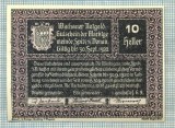 A2085 BANCNOTA NOTGELD- AUSTRIA 10 HELLER -1920-SERIA FARA-starea care se vede