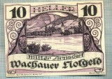 A2005 BANCNOTA NOTGELD- AUSTRIA-10 HELLER -1920-SERIA FARA-starea care se vede