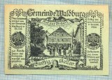 A2034 BANCNOTA NOTGELD- AUSTRIA-50 HELLER -1920-SERIA FARA-starea care se vede