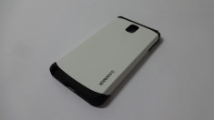 Husa Samsung Galaxy Note 3 N9005 Carcasa Spigen Slim Armor ALB Anti Soc foto