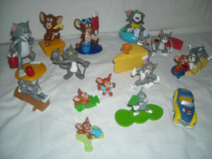 Lot 16 figurine plastic si cauciuc + masinuta - Tom si Jerry foto