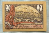 A2054 BANCNOTA NOTGELD- AUSTRIA-90 HELLER -1921-SERIA FARA-starea care se vede