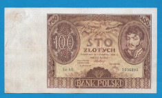 Polonia 100 zloti 1932 2 foto