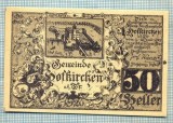 A2144 BANCNOTA NOTGELD- AUSTRIA 50 HELLER -1921-SERIA FARA-starea care se vede