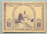 A2012 BANCNOTA NOTGELD- AUSTRIA-10 HELLER -1920-SERIA FARA-starea care se vede