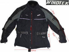 Geaca moto Roleff, Windtex, protectii, barbati, marimea L foto