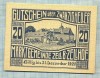 A2089 BANCNOTA NOTGELD- AUSTRIA 20 HELLER -1920-SERIA FARA-starea care se vede