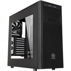 Carcasa desktop Thermaltake Versa H34 , Middle Tower , USB 3.0 , Filtre praf , Negru foto