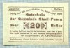 A2136 BANCNOTA NOTGELD- AUSTRIA 20 HELLER -1920-SERIA FARA-starea care se vede