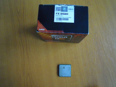 Procesor AMD FX 9590, 5 GHz Turbo, Socket AM3+, 220W + Cooler Corsair Hydro H80i foto