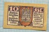 A2178 BANCNOTA NOTGELD- AUSTRIA 10 HELLER -1921-SERIA FARA-starea care se vede