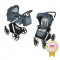 Carucior multifunctional 2 in 1 Lupo Comfort Graphite Baby Design