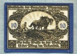 A2161 BANCNOTA NOTGELD- AUSTRIA 10 HELLER -1920-SERIA FARA-starea care se vede